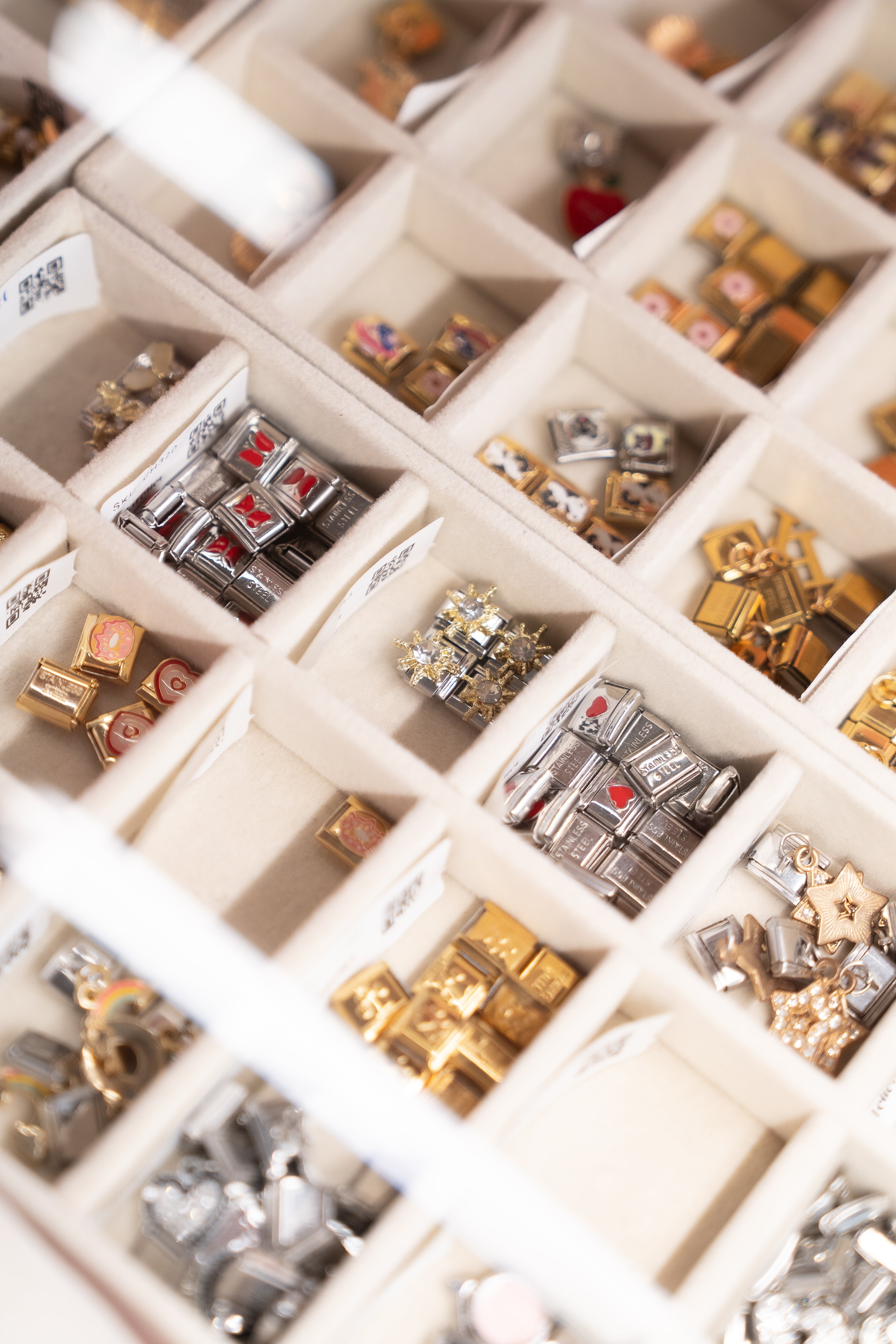 Pulseras italianas y charms