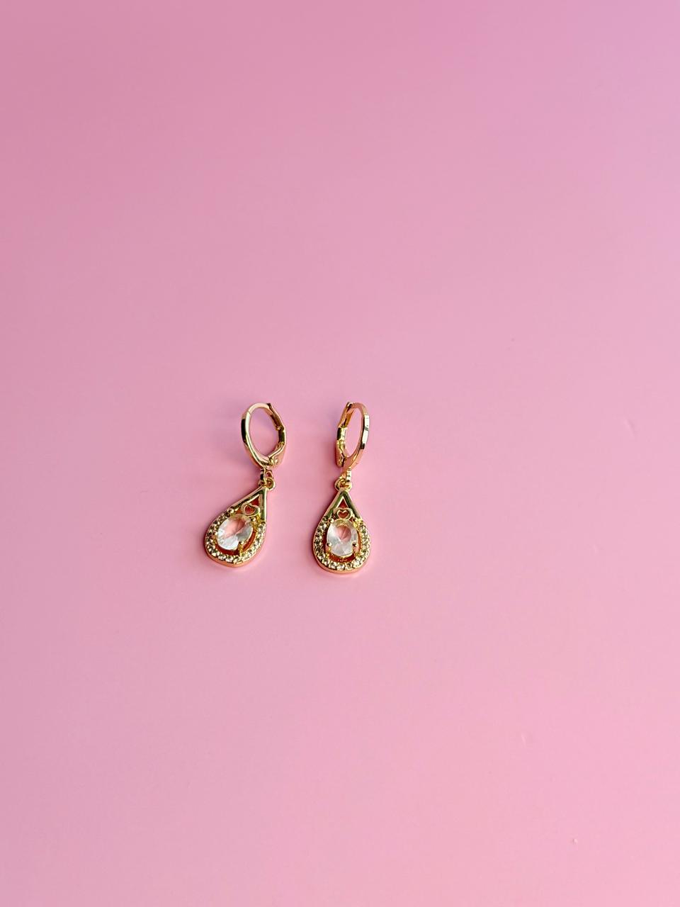 huggies colgante gota corazon