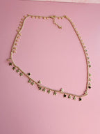 Galaxy necklace ch18k