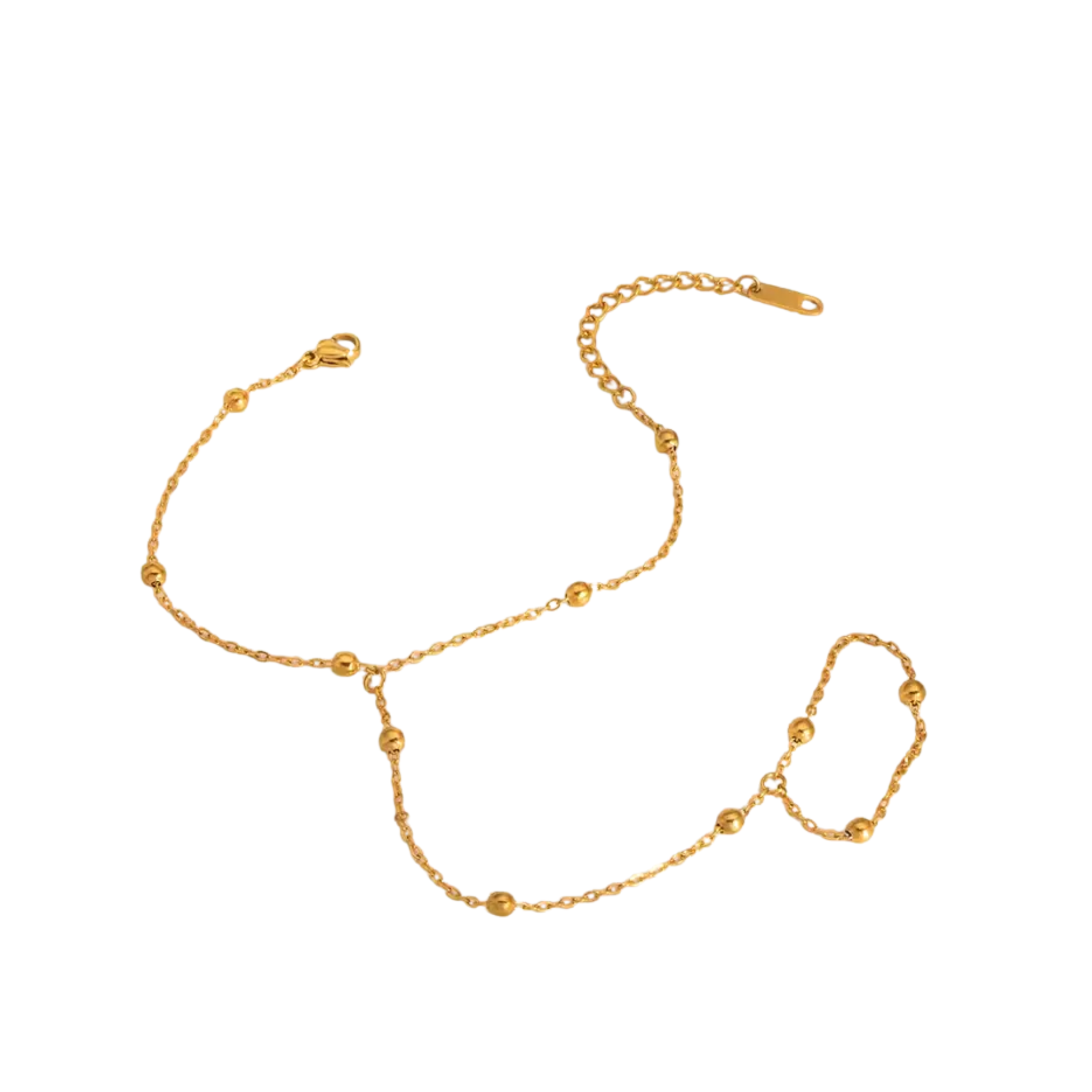 pulsera tipo anillo cadena