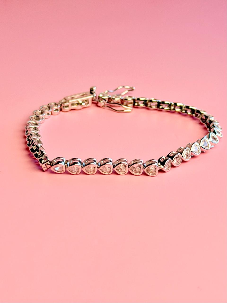 PULSERA LAMINADO DE RODIO 1