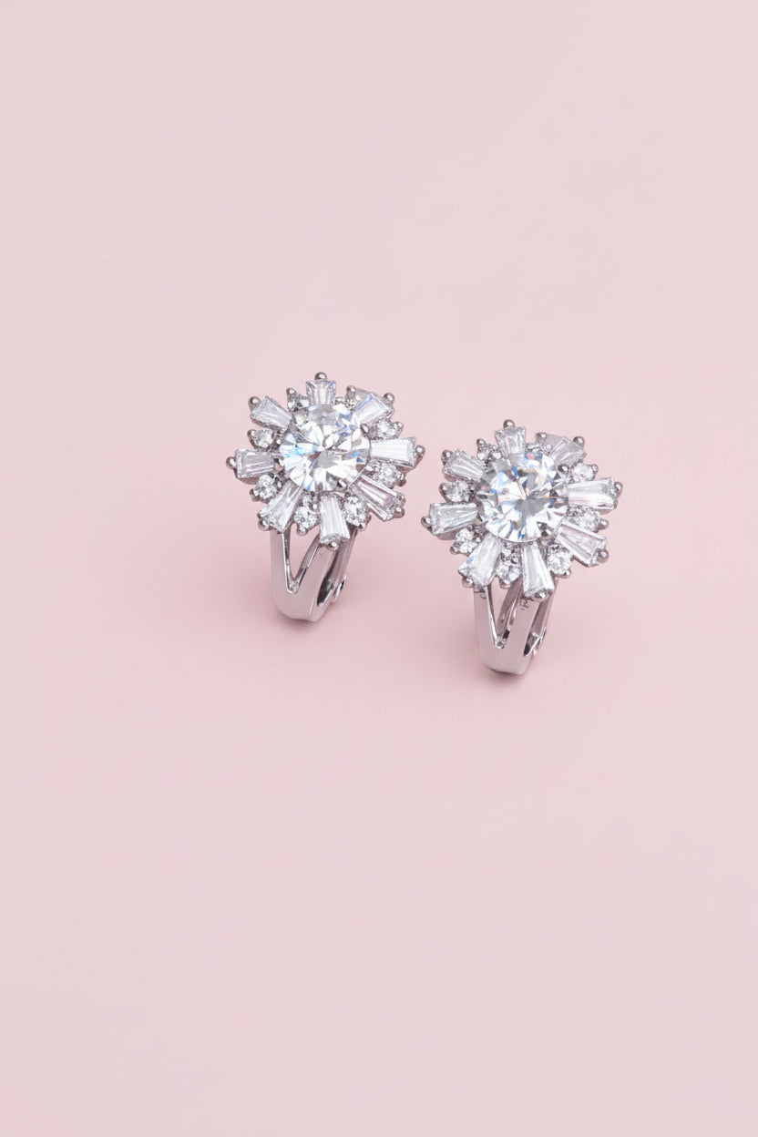 aretes sparkle chapa rodio