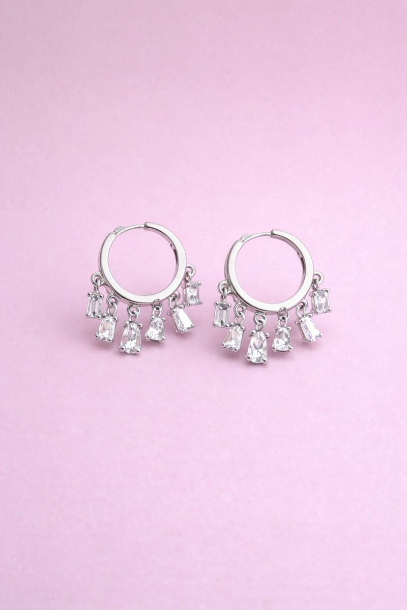 aretes sparkle 2 chapa rodio