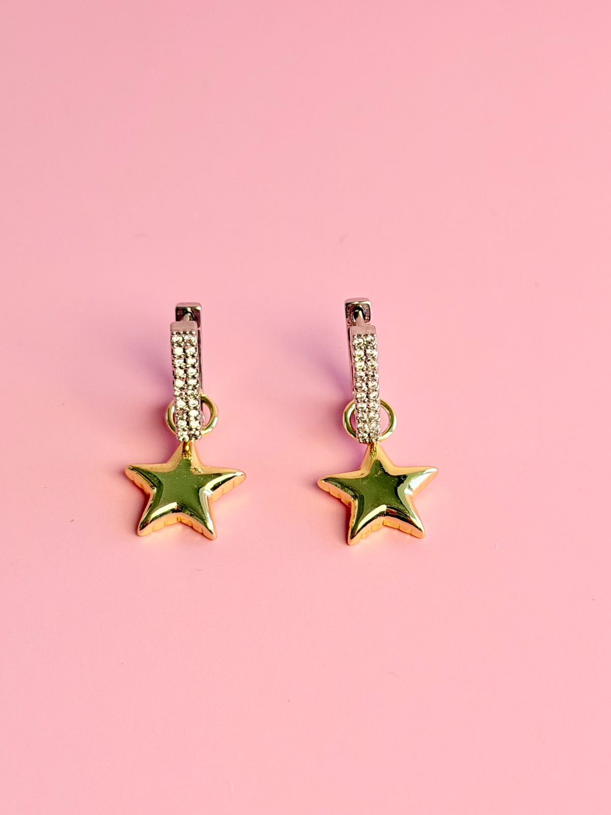 Aretes estrella Ch 18k