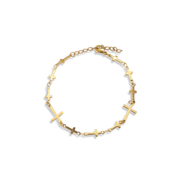 Pulsera cruces