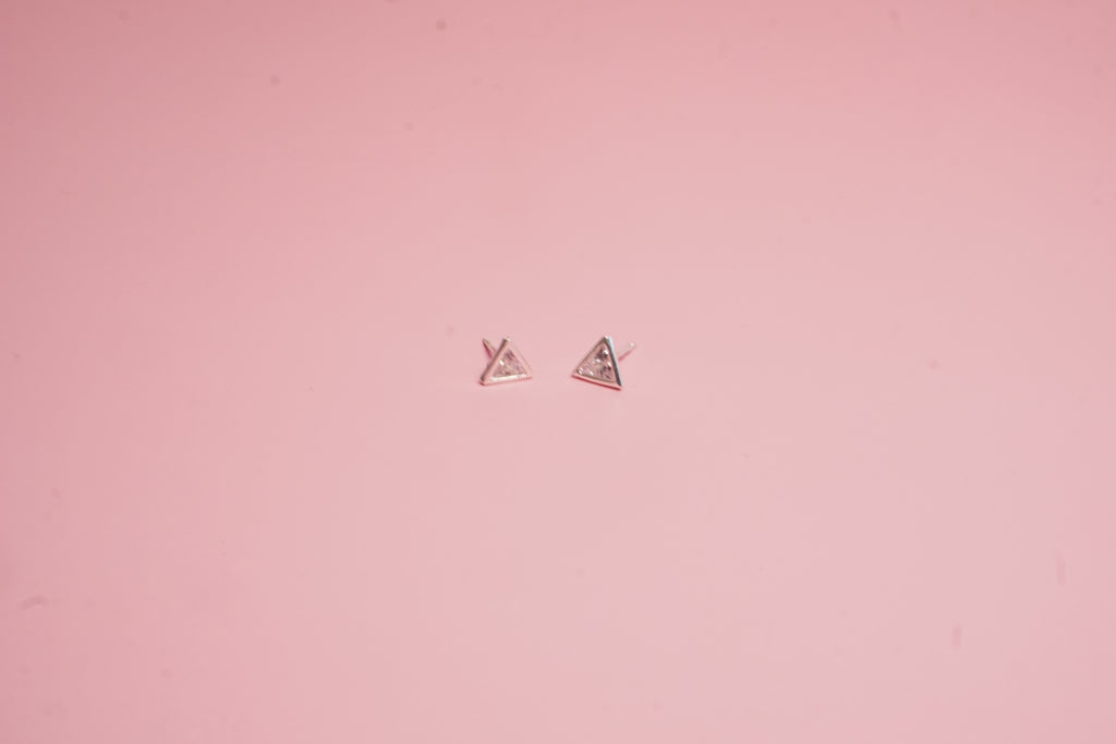 broquel triangulo plata .925