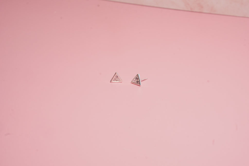 broquel triangulo plata .925