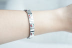 Pulsera acero cherries