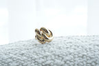 Knot Ring 21MM – Gold Size 9