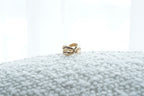 Gold Seashell Adjustable Ring