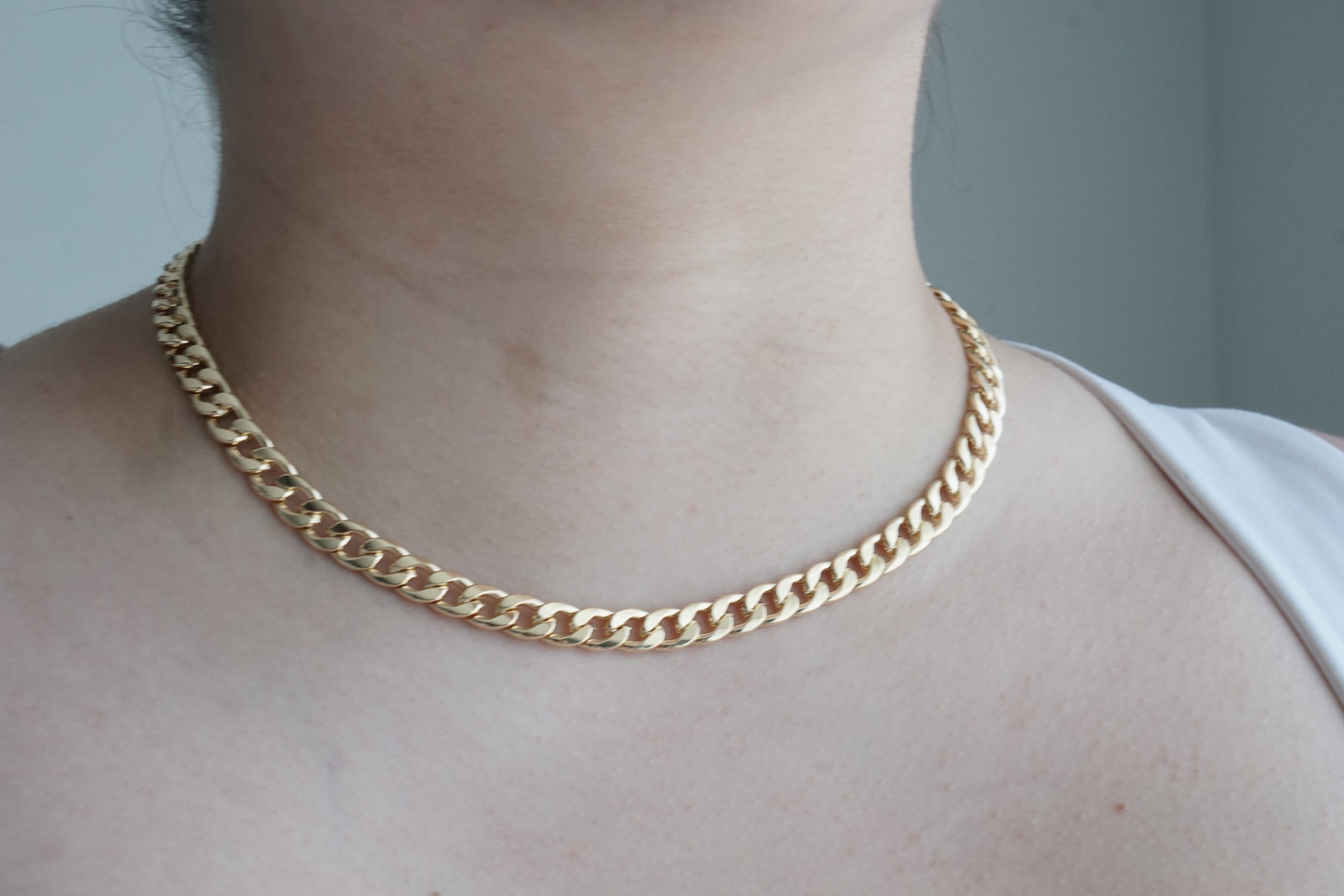 Cuban Chain 38CM – 14K