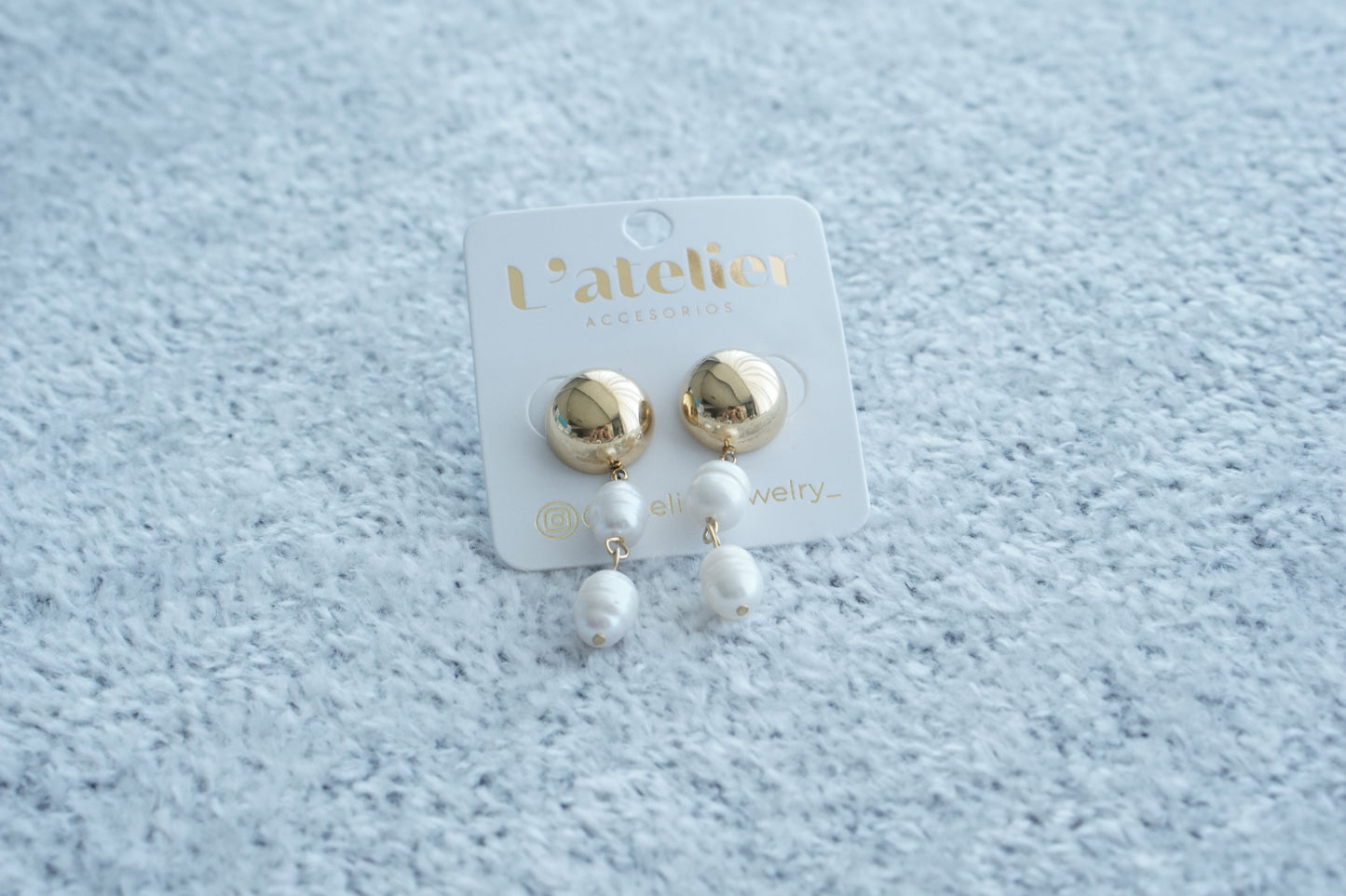 River Pearl Drop Earrings