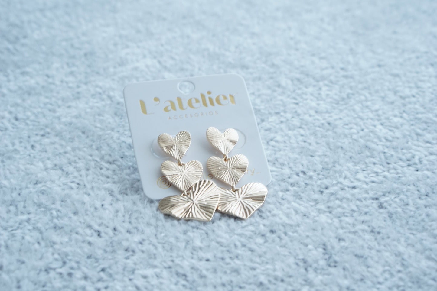 Aretes de corazon