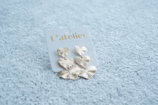 Aretes de corazon