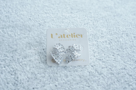 aretes studs brillantes zirconia