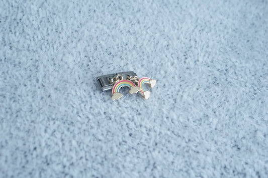 charm colgante arcoiris