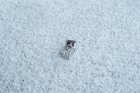 charm colgante corazon llave