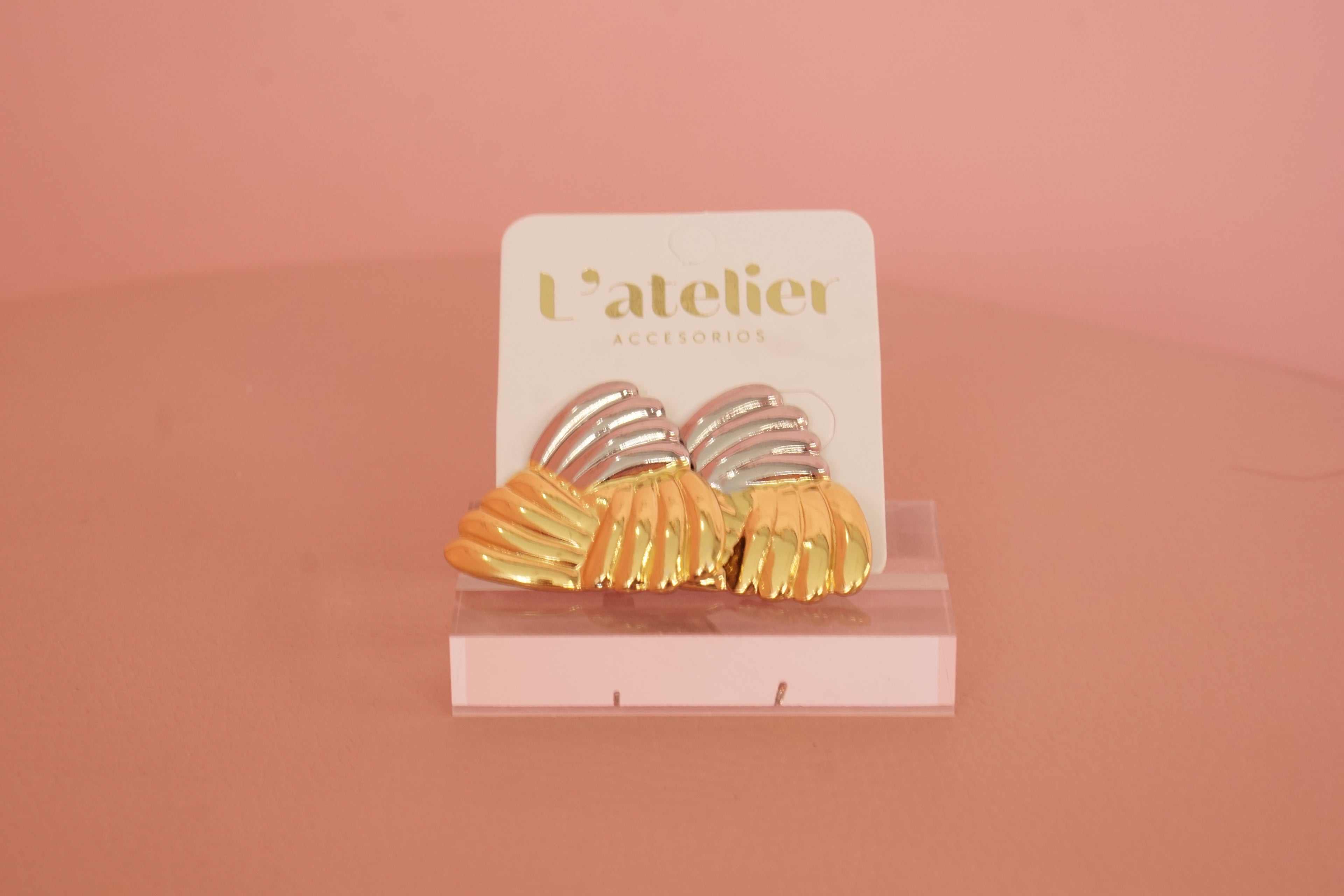 aretes combinados  de acero inox triangulo