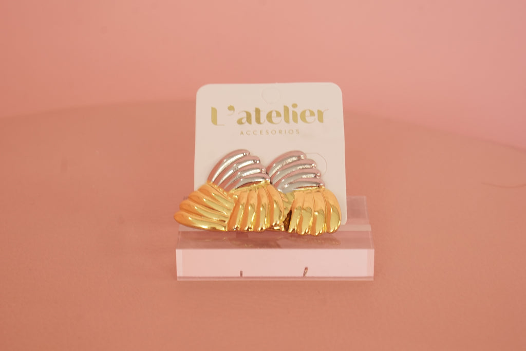 aretes combinados  de acero inox triangulo