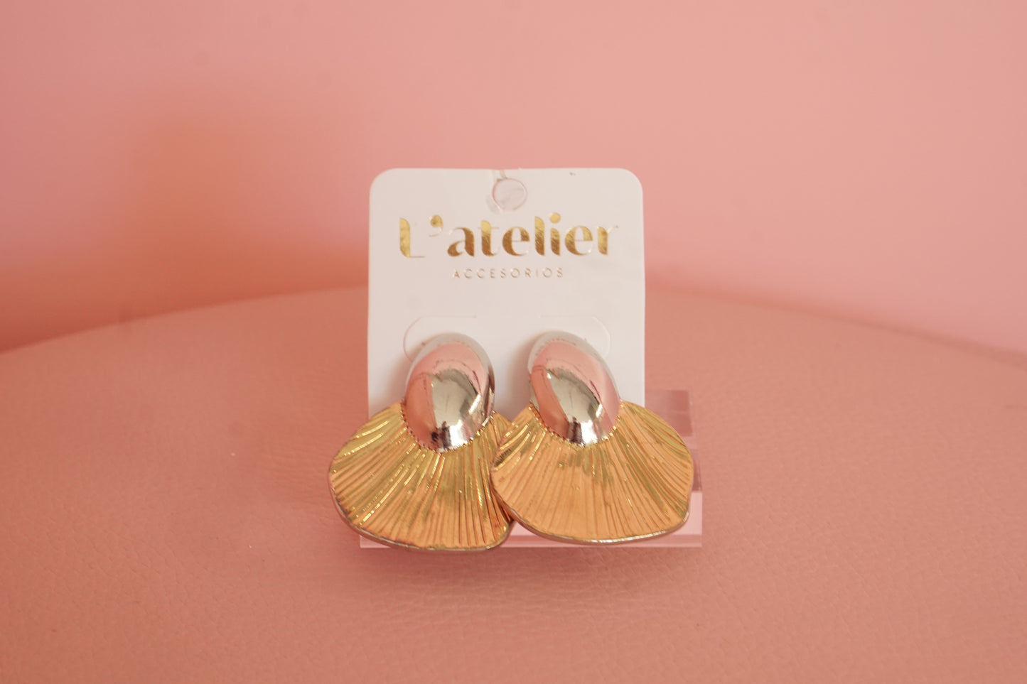 aretes combinados  de acero inox mermaid
