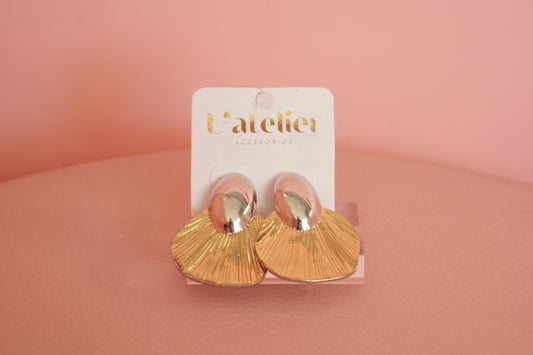 aretes combinados  de acero inox mermaid