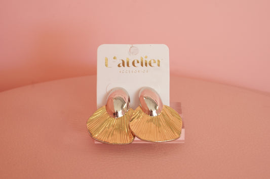 aretes combinados  de acero inox mermaid