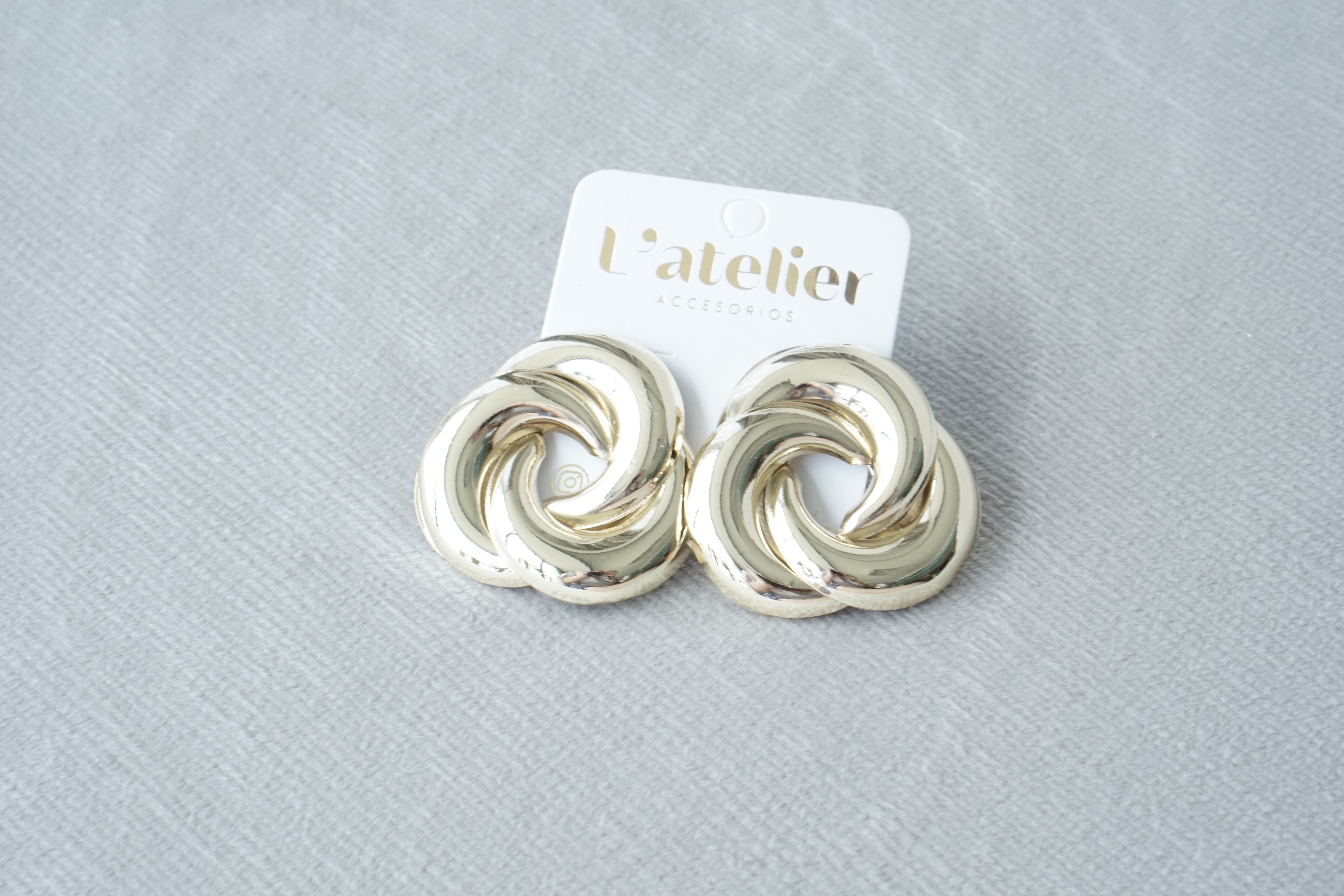 Arete 3 circulos entrelazados acero