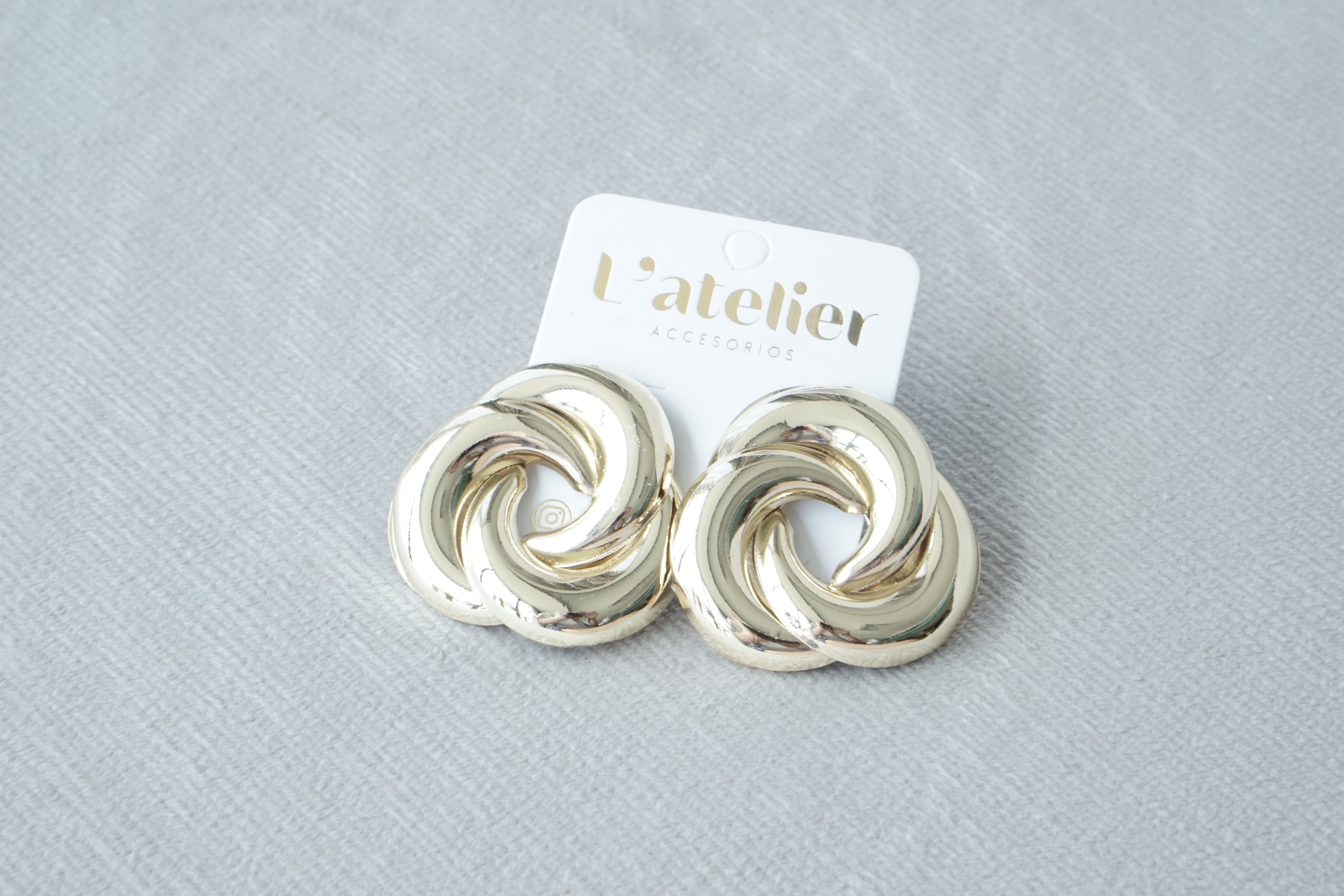 Arete 3 circulos entrelazados acero