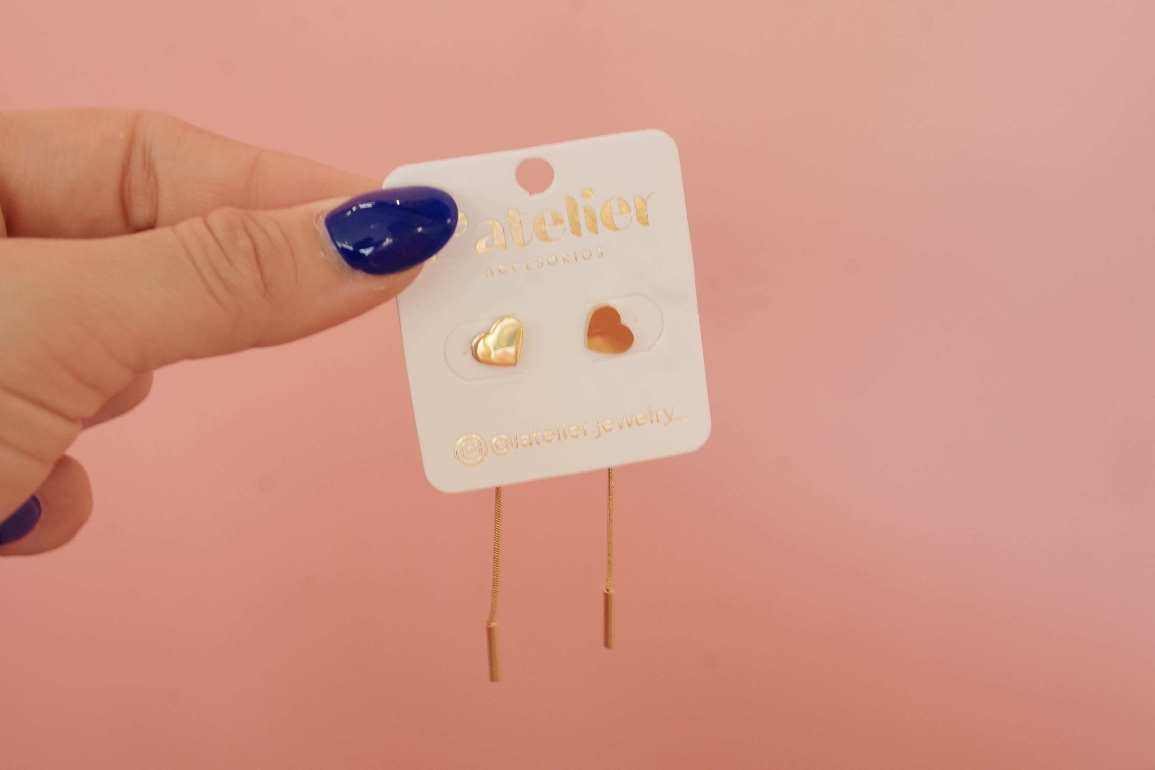 Arete corazon 7 mm de acero inoxidable