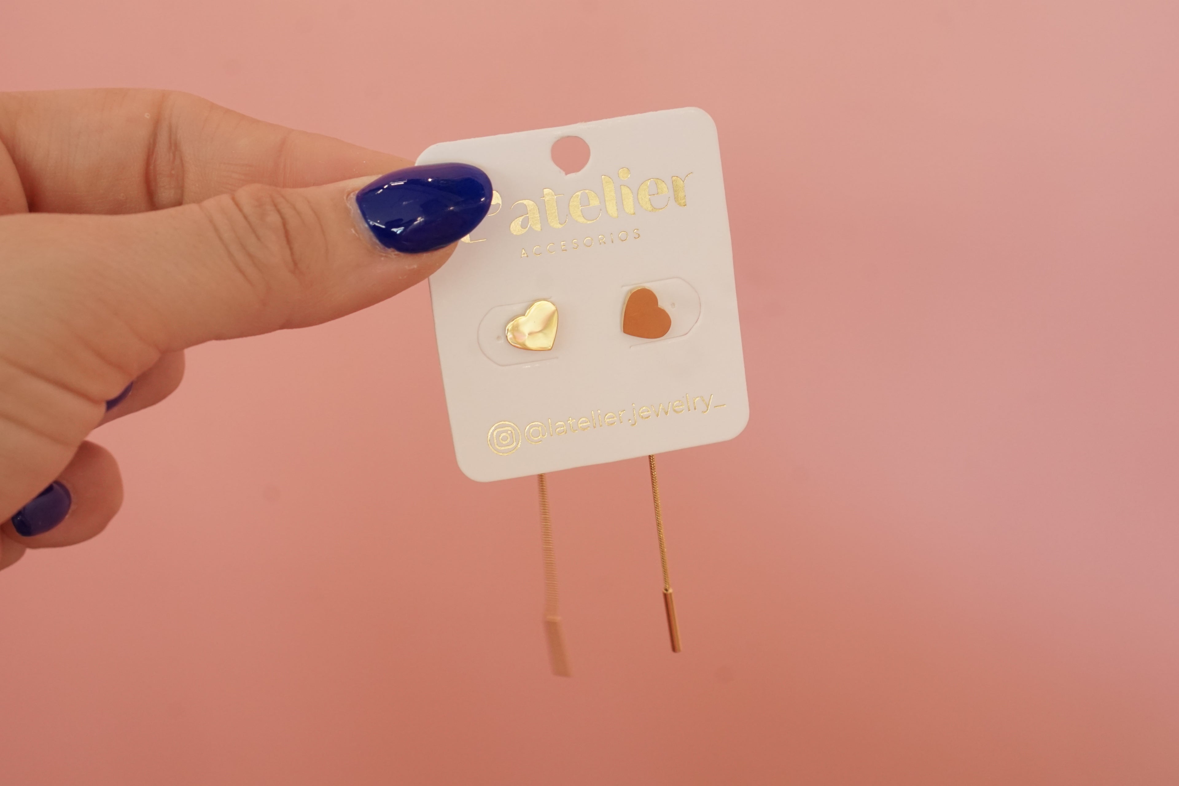 Arete corazon 7 mm de acero inoxidable