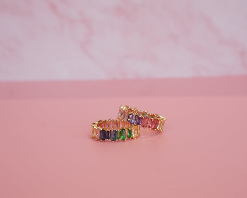 Churumbela gruesa zirconia multicolor