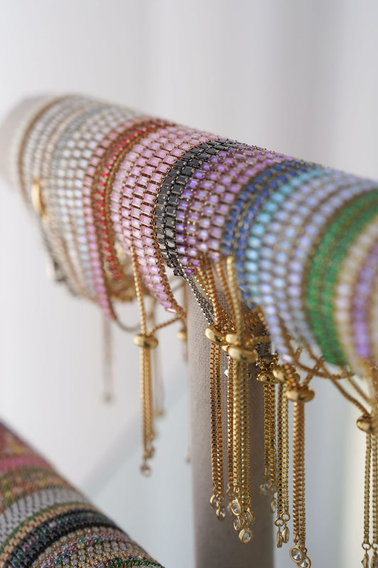 Pulsera tipo tennis