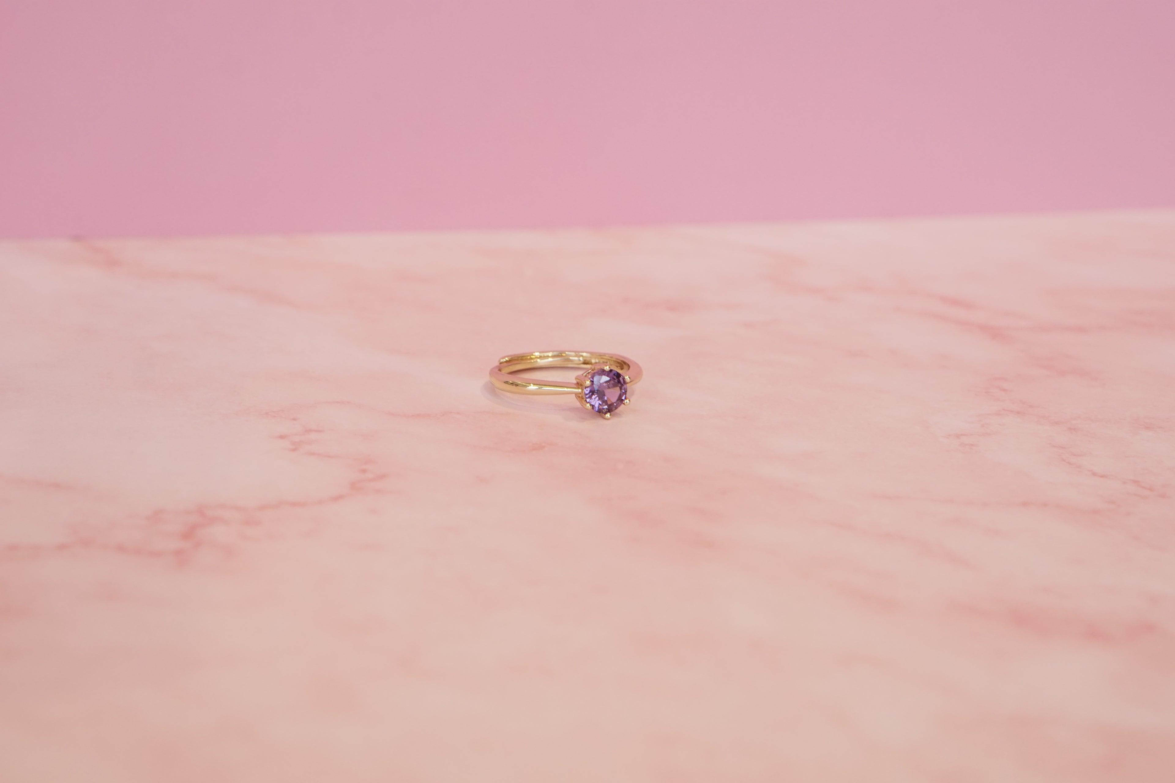 Anillo princesa chapa de oro