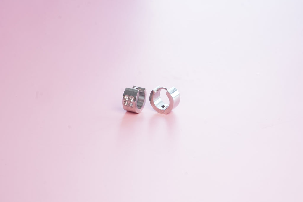 Huggies cuadro con cristales acero