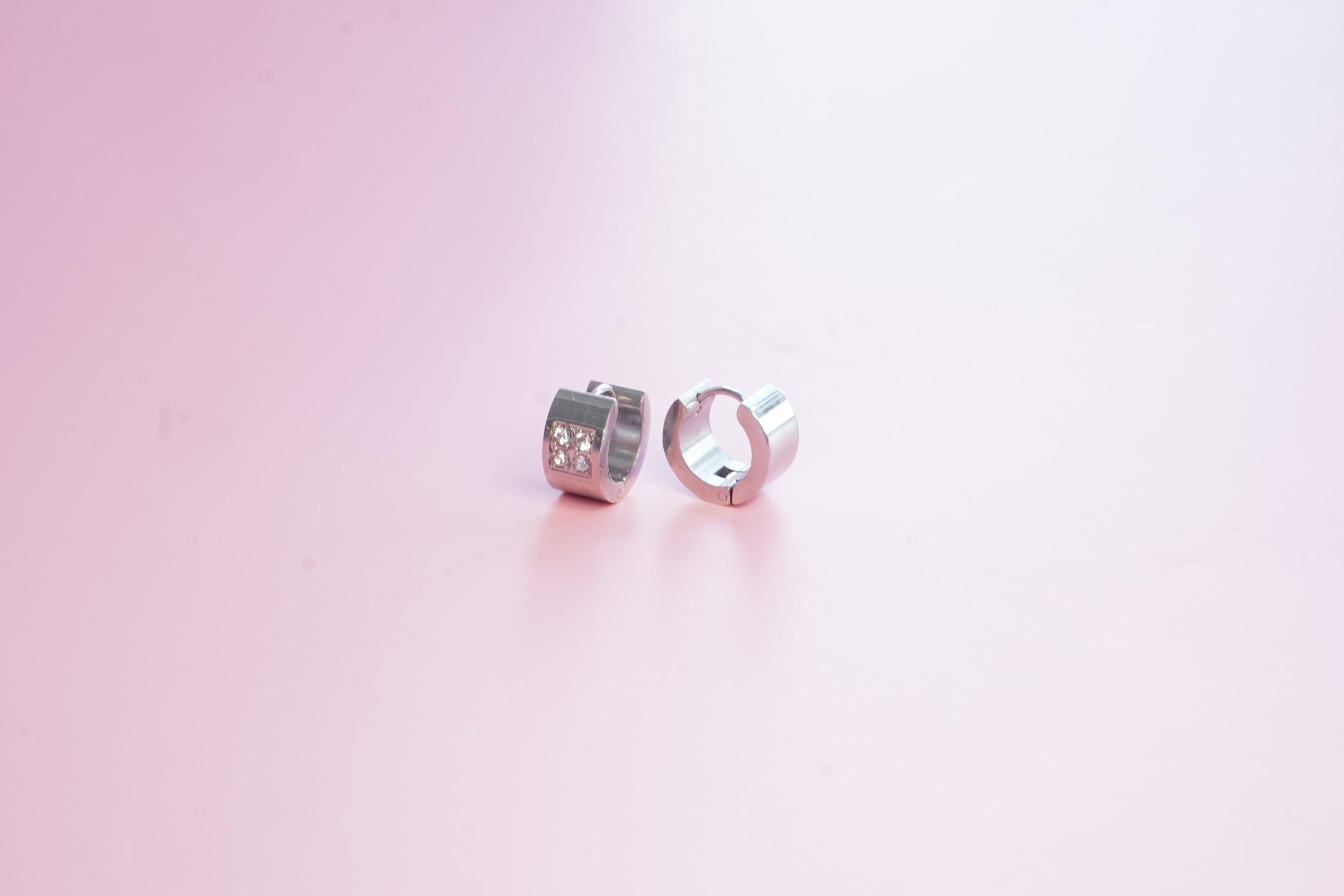 Huggies cuadro con cristales acero