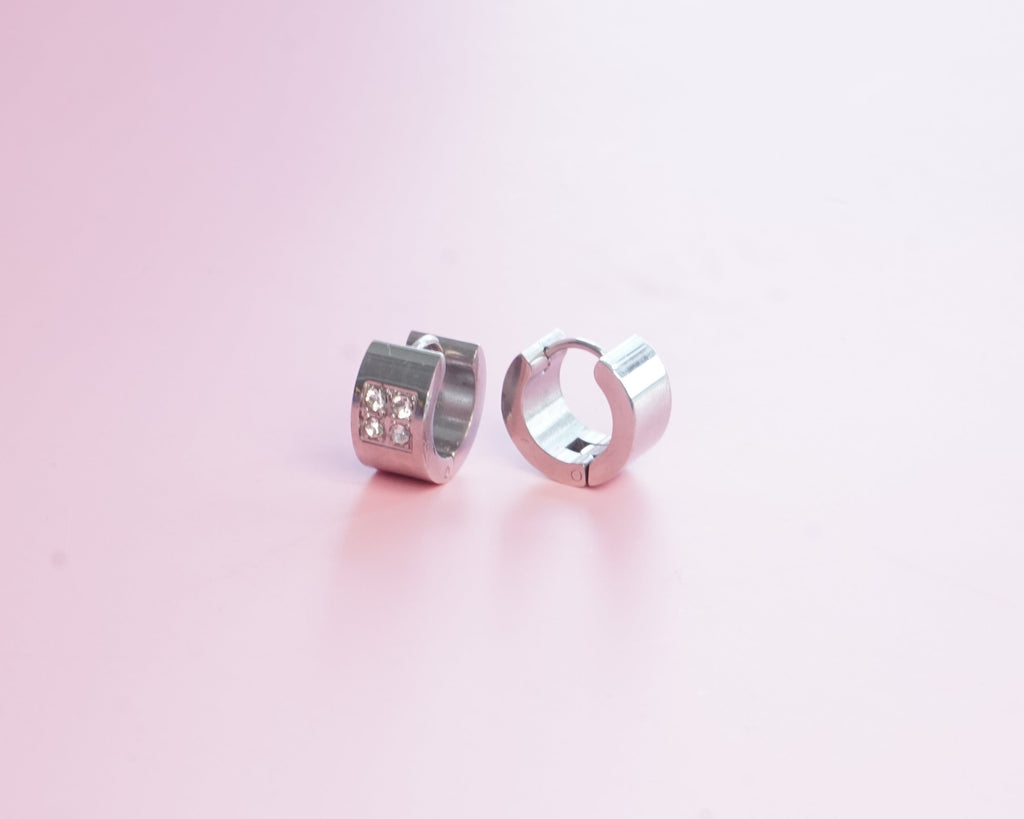 Huggies cuadro con cristales acero