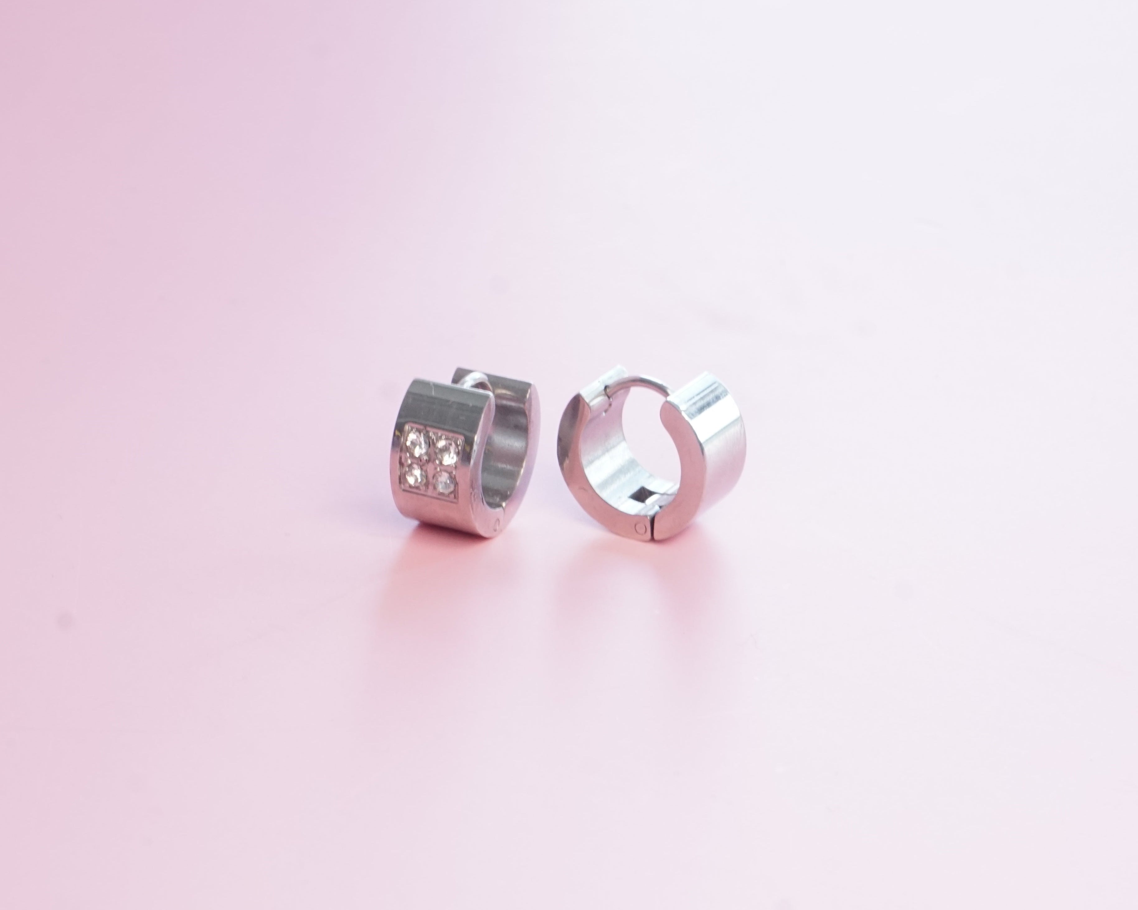 Huggies cuadro con cristales acero