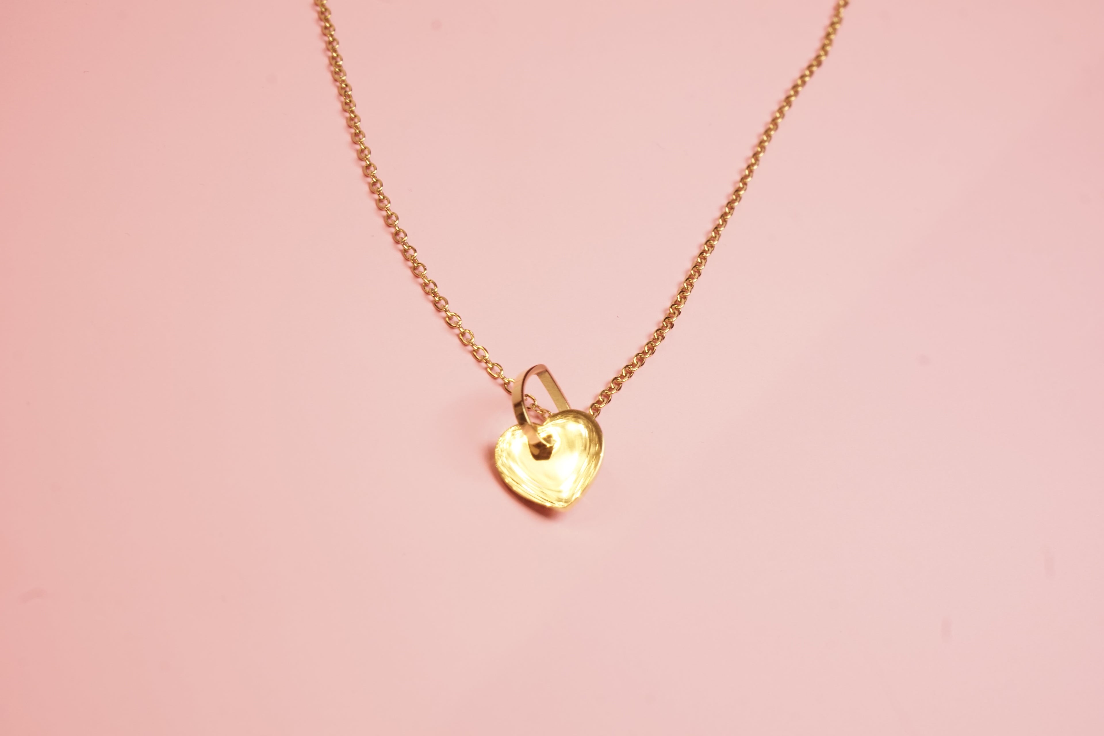 COLLAR DE CORAZONES ENTRELAZADOS 50-55CM/19CM