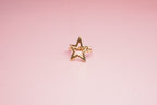 ANILLO AJUSTABLE CON SILUETA DE ESTRELLA 20MM