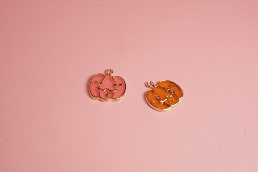 Charm halloween calabaza