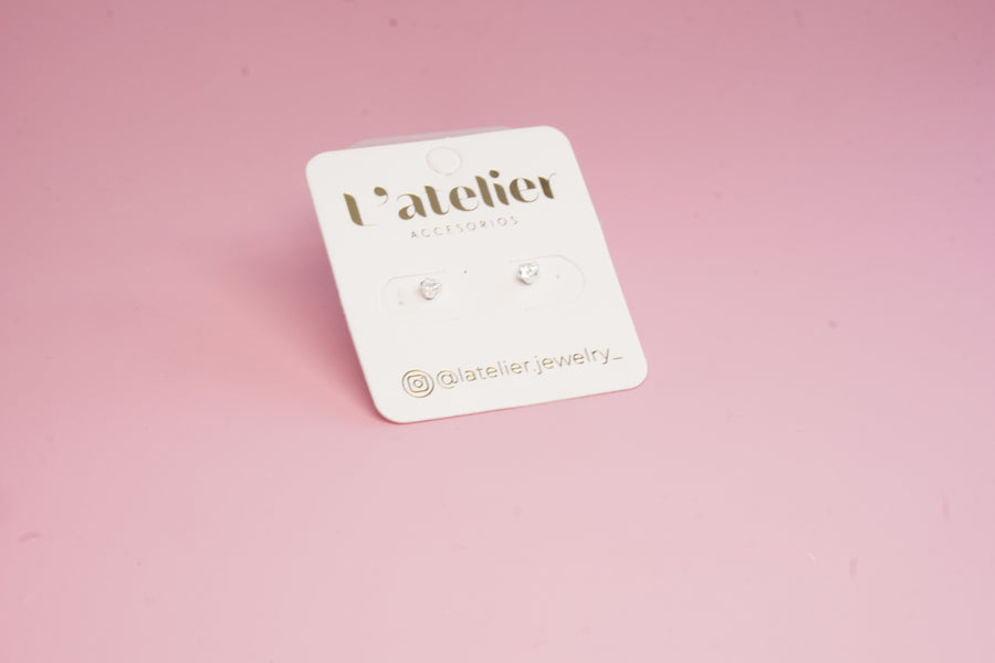 broquel chispa plata .925