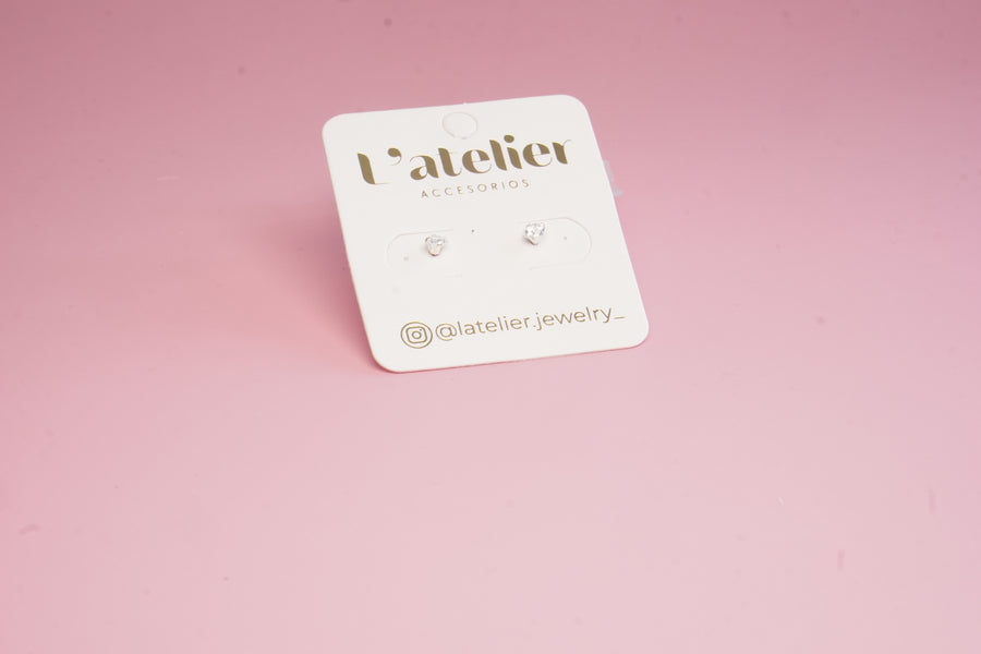 broquel chispa plata .925