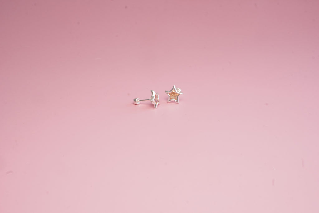 broquel estrella plata .925