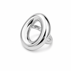 Anillo acero inoxidable circulo hueco