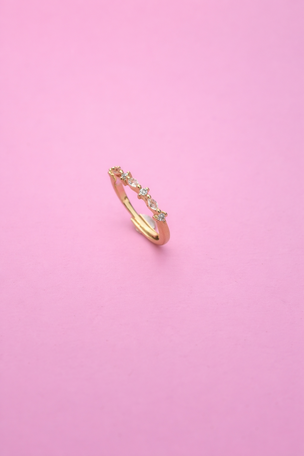 Anillo zirconias princesa