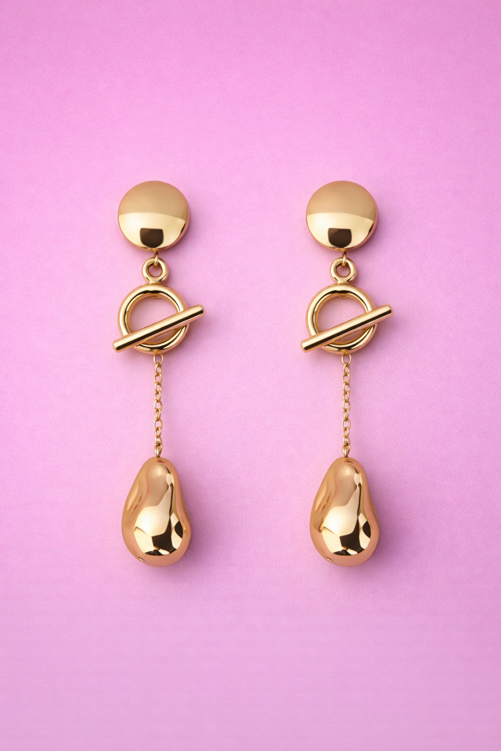 Long earrings rock