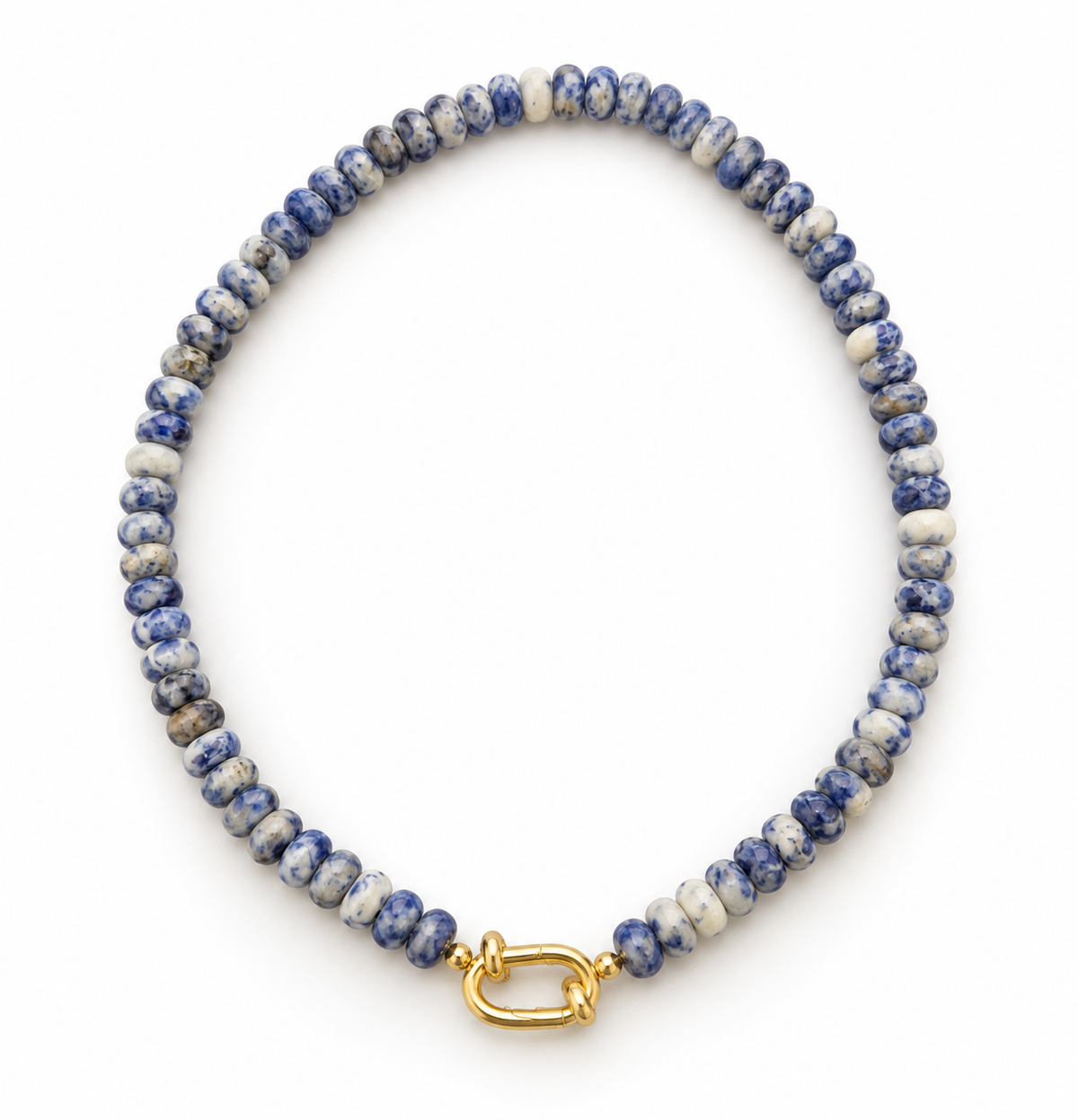 Collar de cuentas piedras naturales