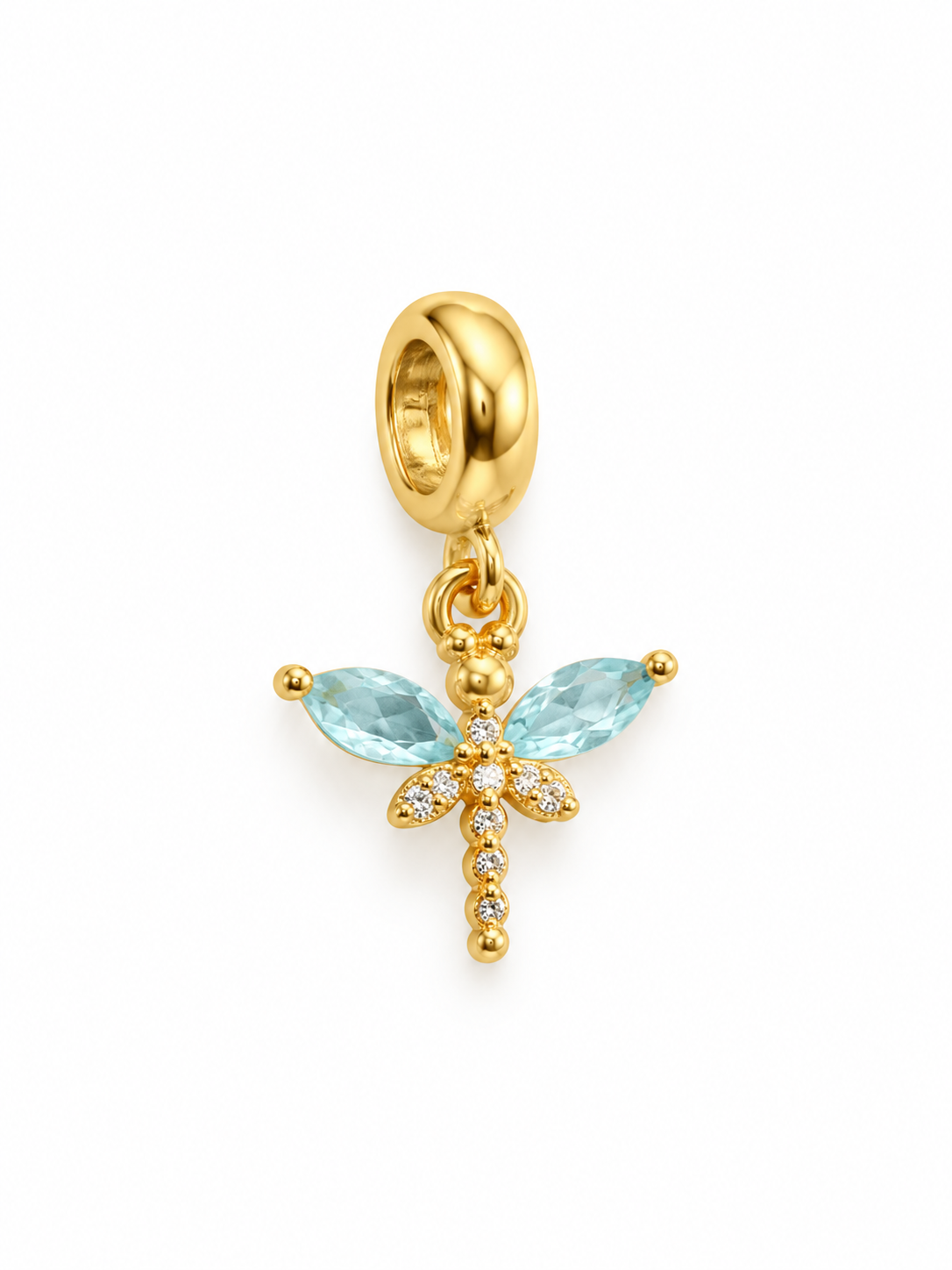 Charm libelula azul