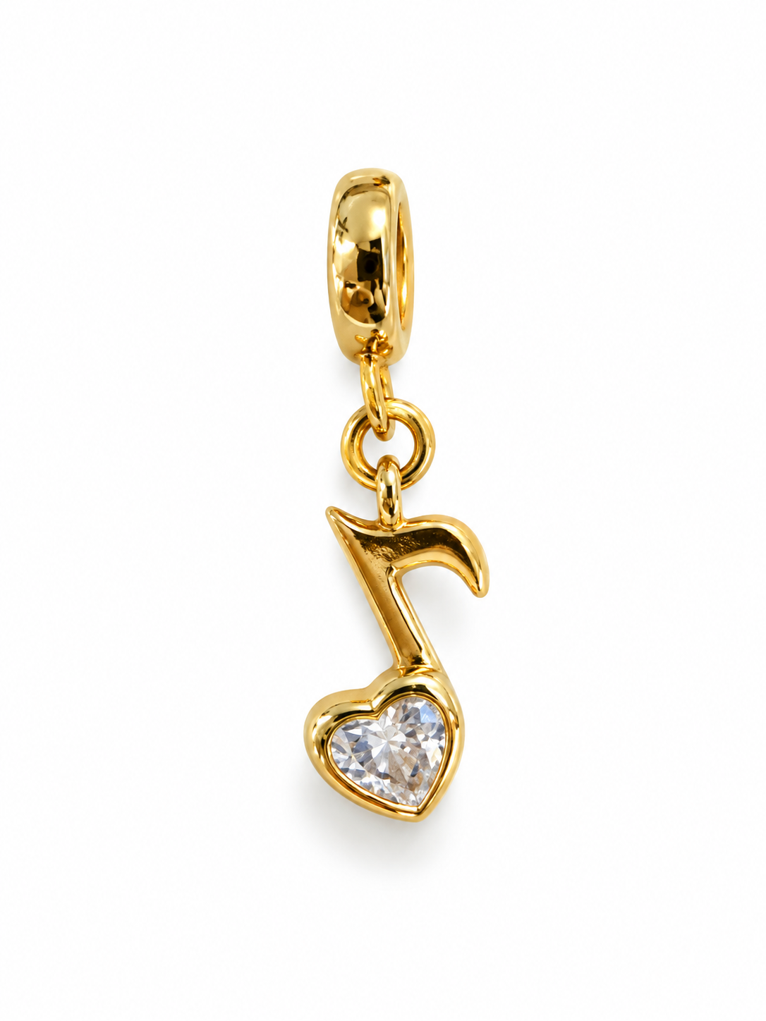 Charm nota musical y corazon