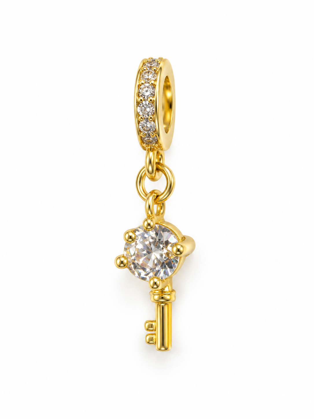 Charm llave destellos